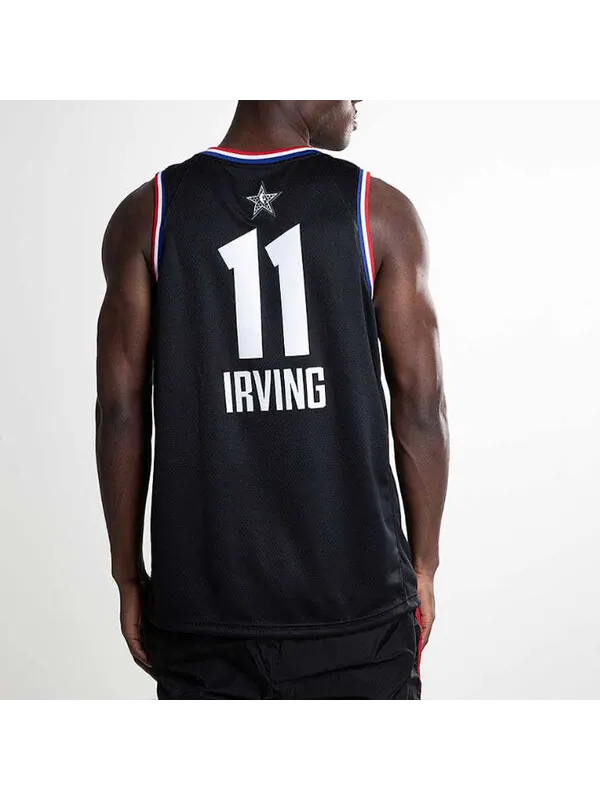 Майка Air Jordan NBA 2019 All-Star Boston Celtics Kyrie Irving Jersey Black — изображение 4 из 4, черный