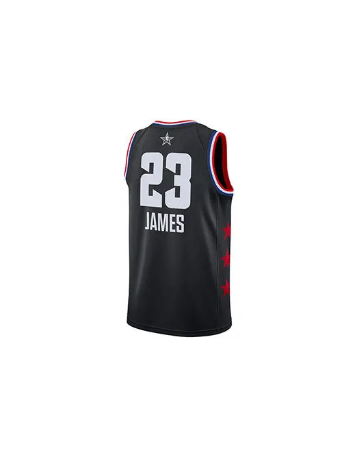 Майка Nike NBA 2019 All-Star Lakers Lebron James Jersey Black — изображение 2 из 4, черный