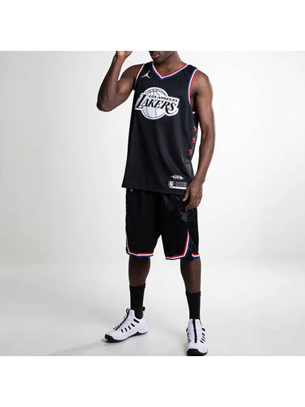 Майка Nike NBA 2019 All-Star Lakers Lebron James Jersey Black — изображение 3 из 4, черный