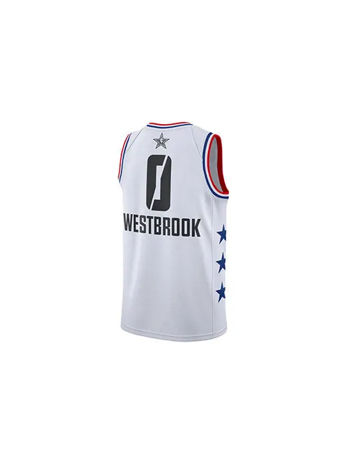Футболка nba 2019 all star thunder russell westbrook джерси Nike — изображение 2 из 2, белый