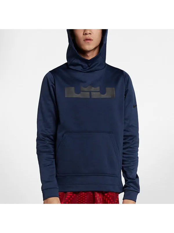 Толстовка Men's Nike Lebron Navy Blue — изображение 3 из 4, синий