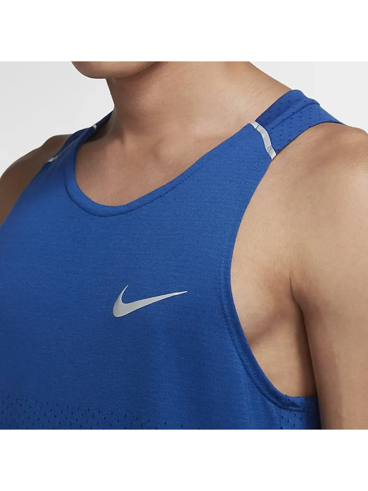 Жилет Nike Knit Breathable Sleeveless Vest 'Blue' — изображение 3 из 4, синий