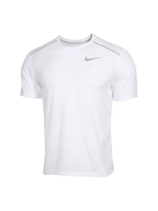Футболка rise 365 short-sleeve running top men white Nike — изображение 1 из 4, белый