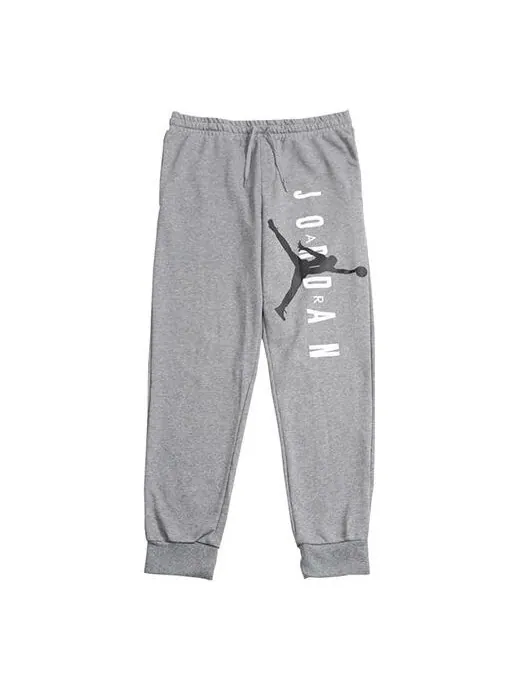 Спортивные штаны Air Jordan Knit Basketball Athleisure Casual Sports Long Pants Gray — изображение 1 из 3, серый