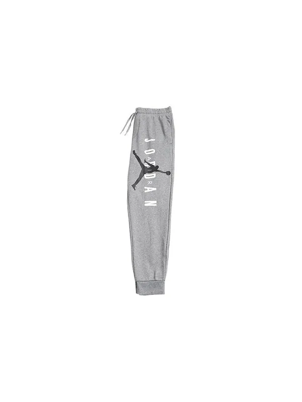 Спортивные штаны Air Jordan Knit Basketball Athleisure Casual Sports Long Pants Gray — изображение 3 из 3, серый