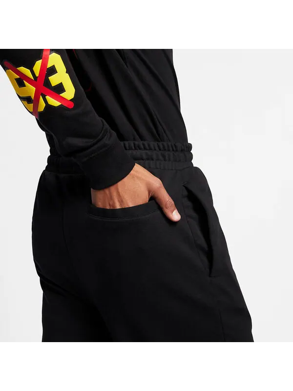 Штаны jumpman air легкие спортивные штаны Air Jordan — изображение 3 из 4, черный/красный/белый