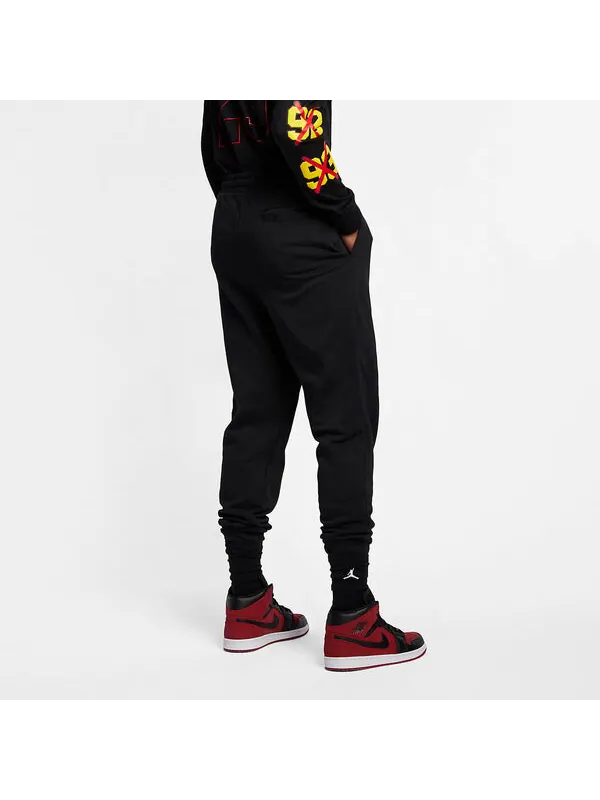 Штаны jumpman air легкие спортивные штаны Air Jordan — изображение 4 из 4, черный/красный/белый