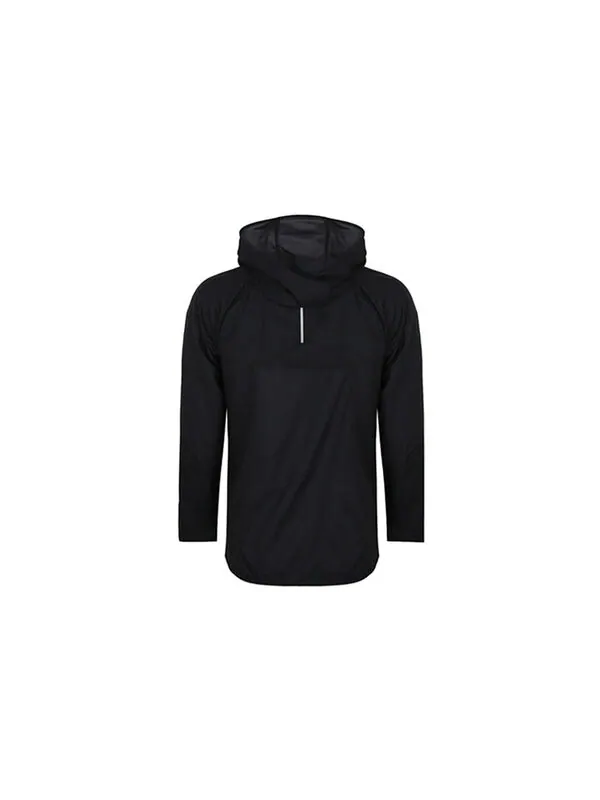 Куртка Nike WindRunner Running Sports Windproof Jacket Black — изображение 3 из 4, черный
