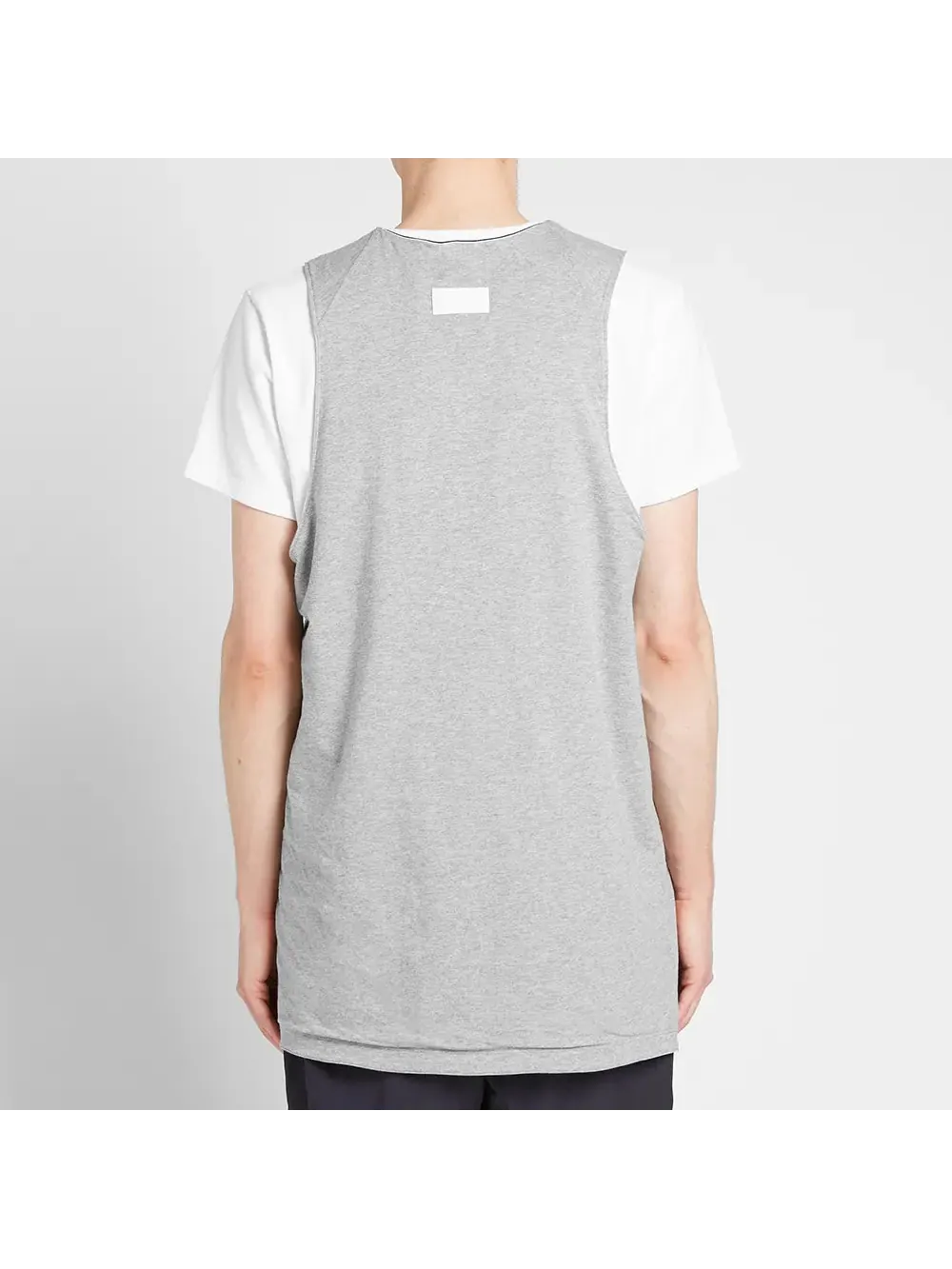 Джерси Nike x Fear of God Reversible Jersey 'Summit White/Dark Heather Grey' — изображение 5 из 9, серый