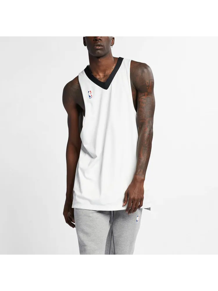 Джерси Nike x Fear of God Reversible Jersey 'Summit White/Dark Heather Grey' — изображение 7 из 9, серый