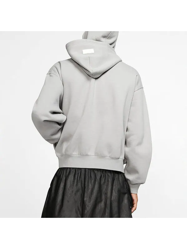 Толстовка men's x fear of god crossover fleece stay warm gray pullover Nike — изображение 4 из 4, серый