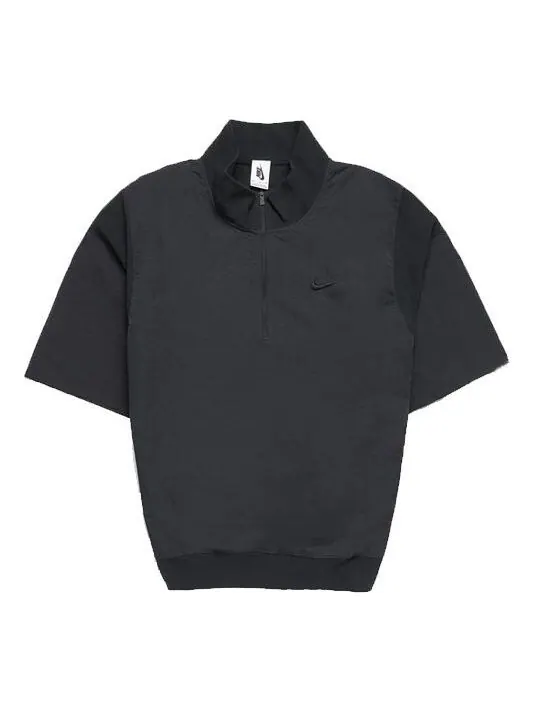 Толстовка Nike x Fear of God Nrg Ti Short Sleeve Jacket Black — изображение 1 из 2, черный