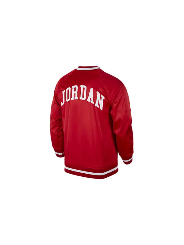 Куртка Men's Air Jordan Thin And Light Mesh Baseball Jacket 34 Red — изображение 2 из 2, красный