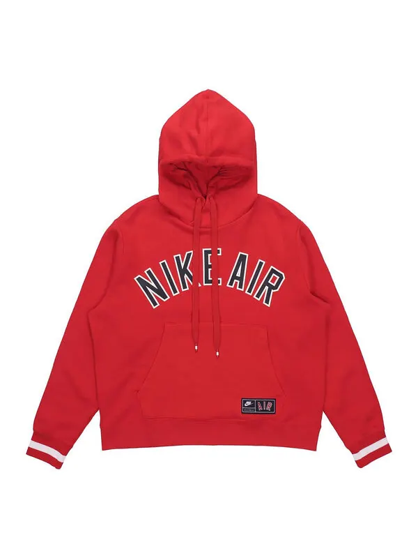Толстовка Nike AS Men's Sportswear Air PO FL University Red Hoodie — изображение 1 из 4, красный