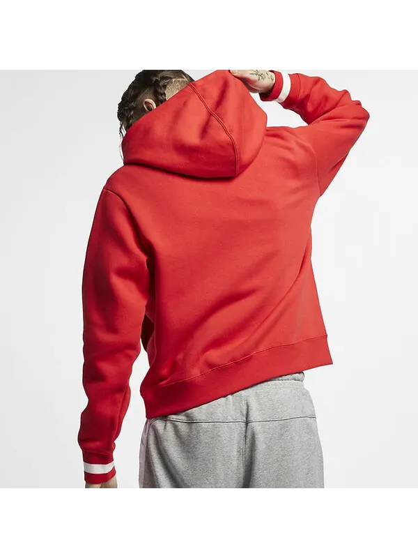 Толстовка Nike AS Men's Sportswear Air PO FL University Red Hoodie — изображение 4 из 4, красный