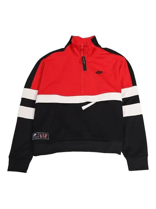 Куртка Nike Air Sports Jacket For Men Black/Red — изображение 1 из 4, черный/красный