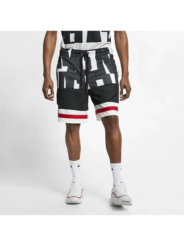 Шорты air mesh breathable sports and leisure pants Nike — изображение 3 из 4, белый