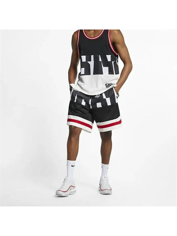 Шорты air mesh breathable sports and leisure pants Nike — изображение 4 из 4, белый