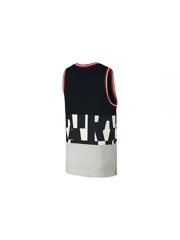 Спортивная футболка air mesh basketball sports top men black Nike — изображение 2 из 4, черный
