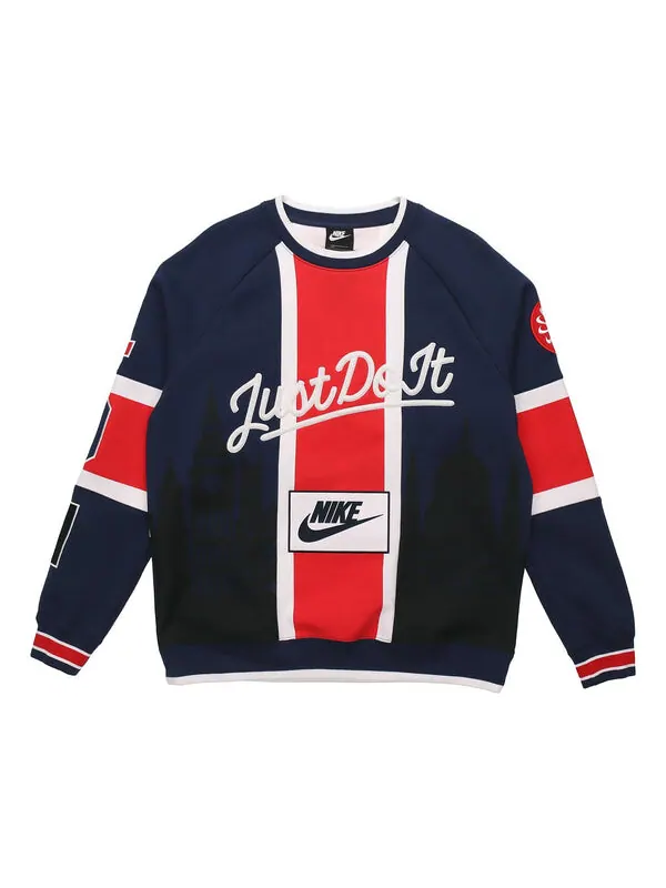 Толстовка Men's Nike City Limited London Multicolor Splicing Red Blue 'Midnight Navy White — изображение 1 из 4