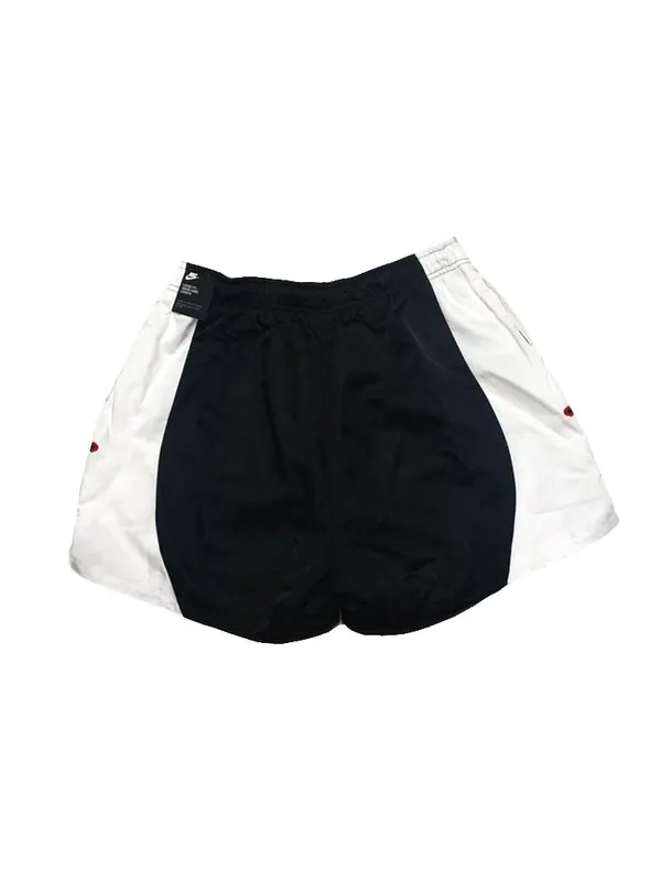 Шорты sportswear pattern breathable quick dry shorts black Nike — изображение 2 из 2, черный/белый