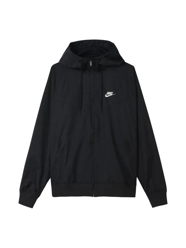 Куртка Nike Outdoor Sports Zipper Windproof Casual Jacket Black — изображение 1 из 4, черный