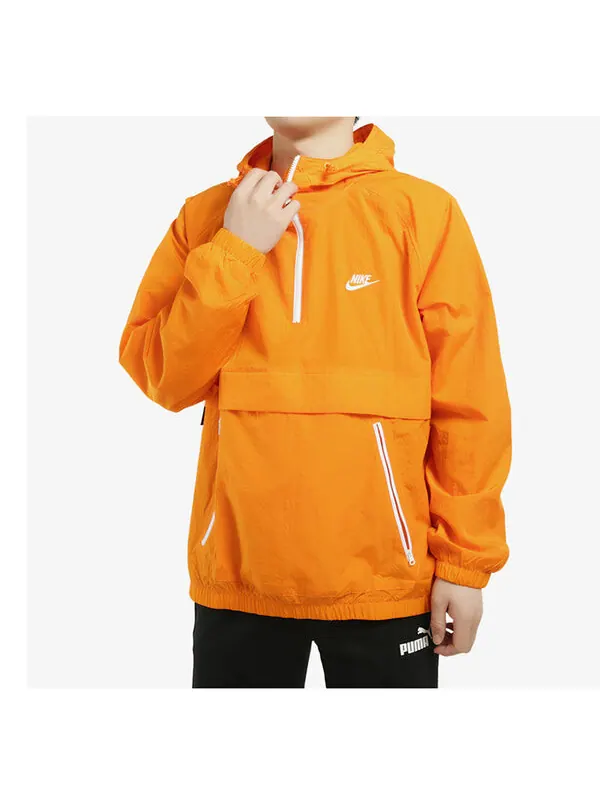 Куртка Nike AS Nike Sportswear CE Jacket Men Orange — изображение 3 из 4, оранжевый