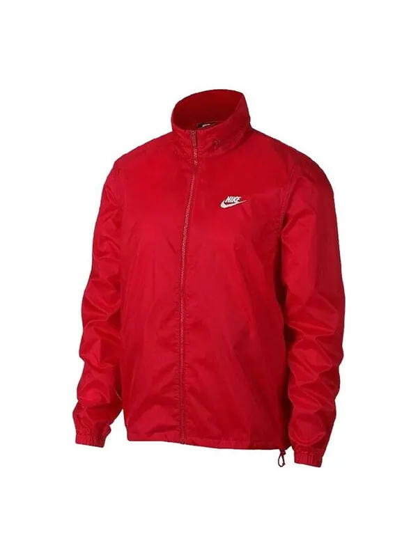 Куртка Nike Logo Windbreaker Jacket 'Red' — изображение 1 из 4, красный