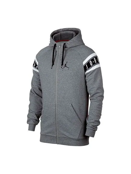 Куртка Air Jordan Jumpman hooded Long Sleeves Jacket Gray — изображение 1 из 4, серый