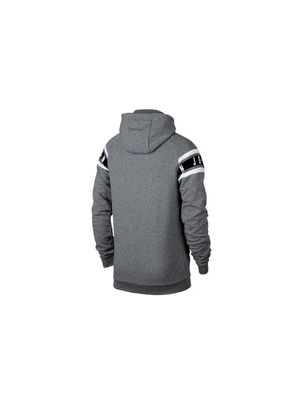 Куртка Air Jordan Jumpman hooded Long Sleeves Jacket Gray — изображение 2 из 4, серый