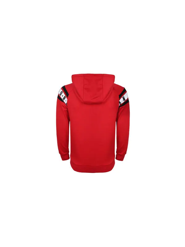 Куртка Air Jordan Casual Sports Long Sleeves Hooded Jacket Red — изображение 2 из 4, красный