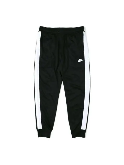 Брюки sportswear casual sports knit bundle feet long pants black Nike — изображение 1 из 4, черный