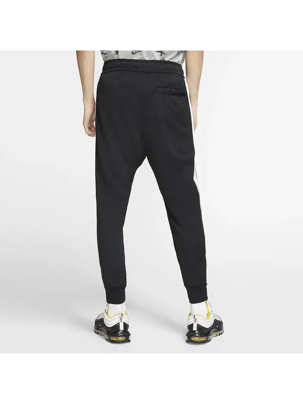 Брюки sportswear casual sports knit bundle feet long pants black Nike — изображение 4 из 4, черный
