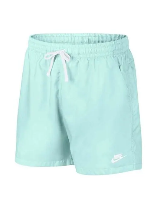 Шорты men's casual sports lacing breathable shorts light green Nike — изображение 1 из 3, светлый зеленый