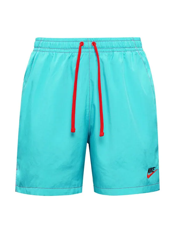 Шорты logo embroidered training sports woven shorts blue Nike — изображение 1 из 2, синий