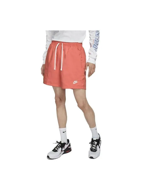 Шорты nsw спортивная одежда тканые шорты Nike — изображение 1 из 4, розовый/белый