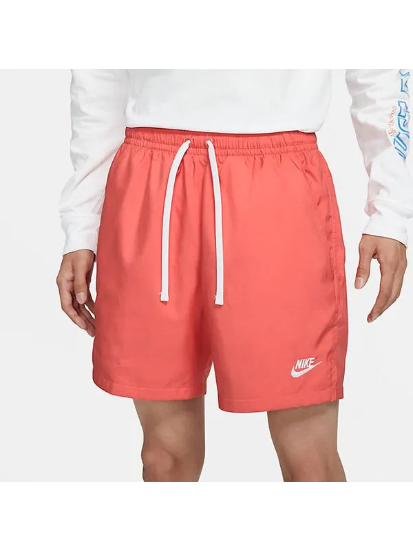 Шорты nsw спортивная одежда тканые шорты Nike — изображение 2 из 4, розовый/белый