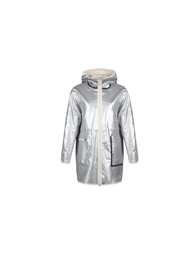 (WMNS) Куртка Nike AS Sportswear Tech Pack — изображение 4 из 6, светло-кремовый