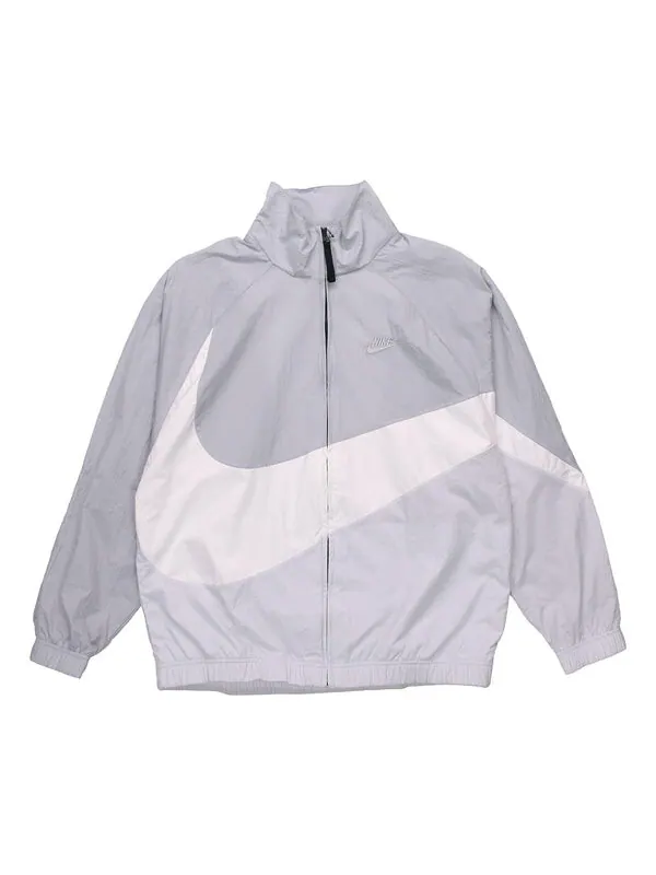 Куртка Nike Sportswear Big Swoosh Grey/White — изображение 1 из 4, серый/белый