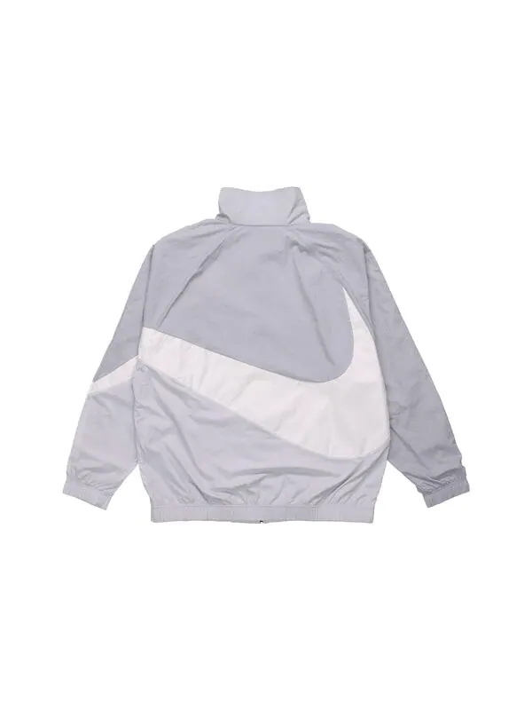 Куртка Nike Sportswear Big Swoosh Grey/White — изображение 2 из 4, серый/белый