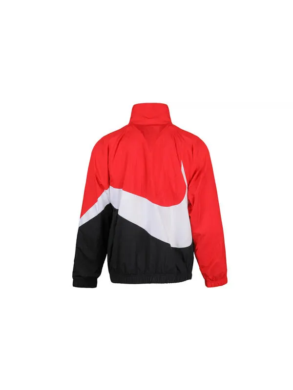 Куртка as men's sportswear hbr jkt jacket wvn stmt 'red white black' Nike — изображение 2 из 4, красный/белый/черный