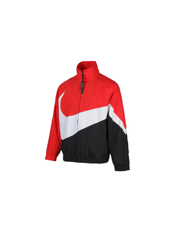 Куртка as men's sportswear hbr jkt jacket wvn stmt 'red white black' Nike — изображение 3 из 4, красный/белый/черный