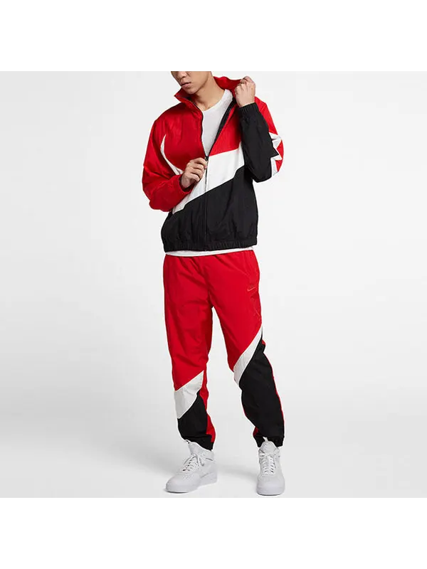 Куртка as men's sportswear hbr jkt jacket wvn stmt 'red white black' Nike — изображение 4 из 4, красный/белый/черный
