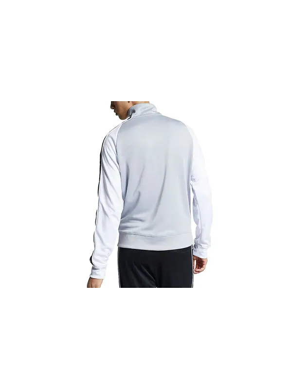 Куртка men's logo stand collar jacket white Nike — изображение 2 из 3, белый