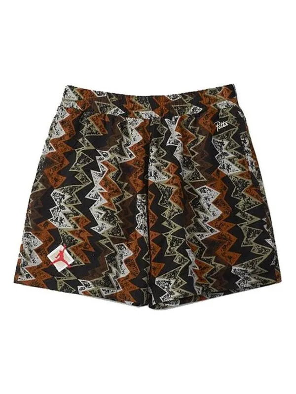 Шорты x patta bucket shorts разноцветные Air Jordan, мульитколор — изображение 1 из 2, мульти