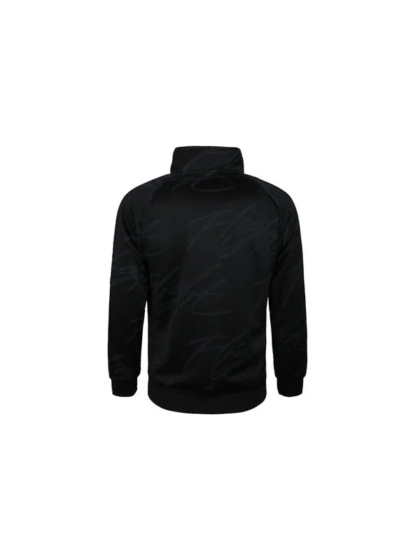 Куртка Air Jordan Jumpman Stand Collar Athleisure Casual Sports Knit Jacket Black — изображение 2 из 4, черный