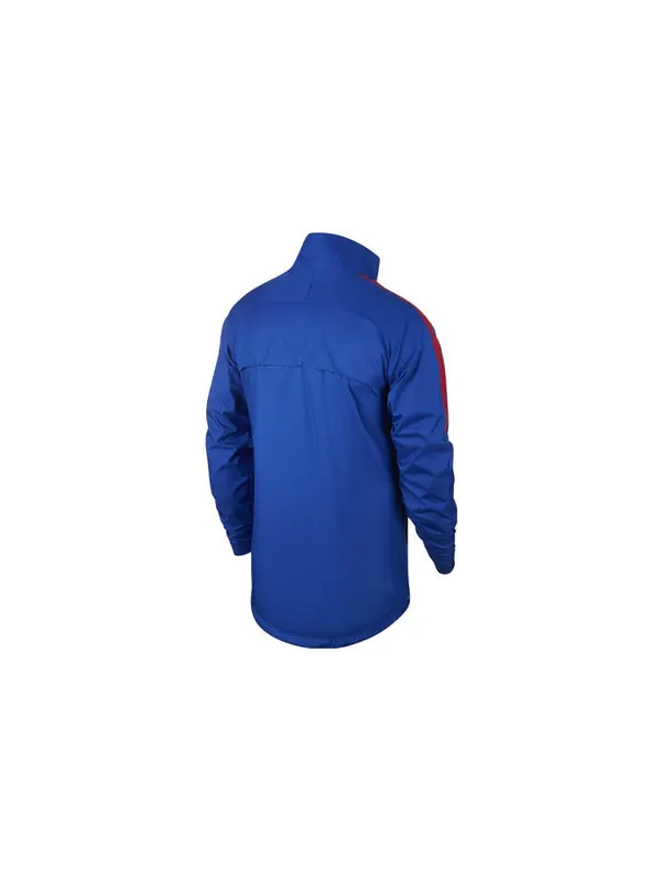 Куртка Nike Logo Printing Stand Collar Soccer/Football Sports Jacket Blue — изображение 2 из 2, синий