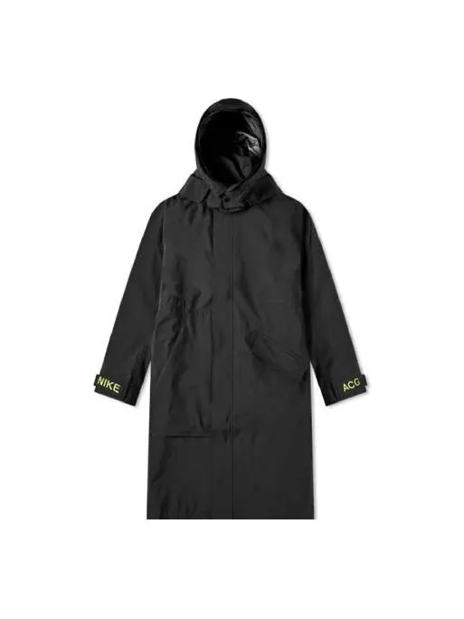 Ветровки lab acg gore tex ветрозащитная куртка с капюшоном Nike — изображение 1 из 4, черный