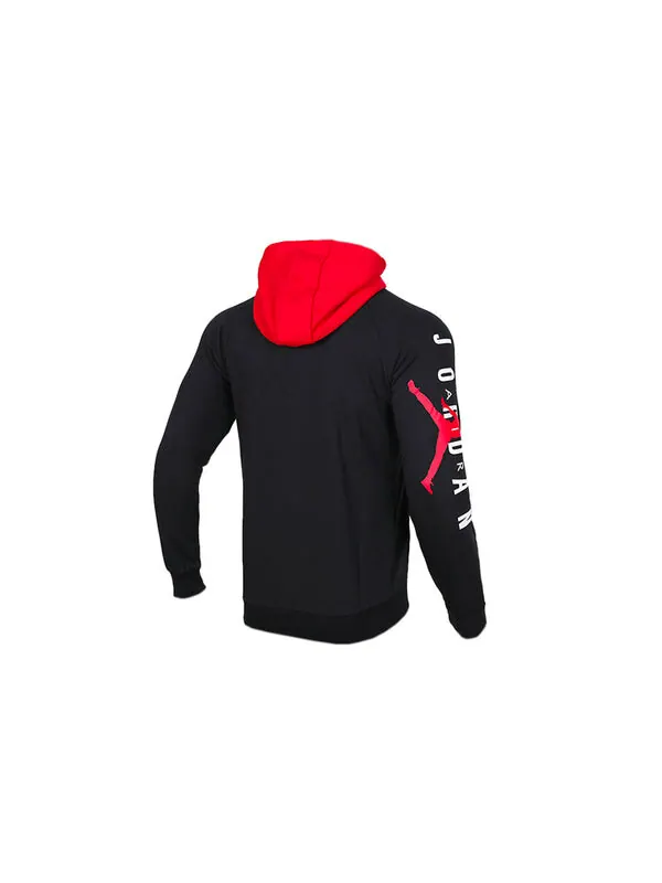 Куртка Air Jordan Basketball Knit Hooded Jacket Black — изображение 2 из 4, черный