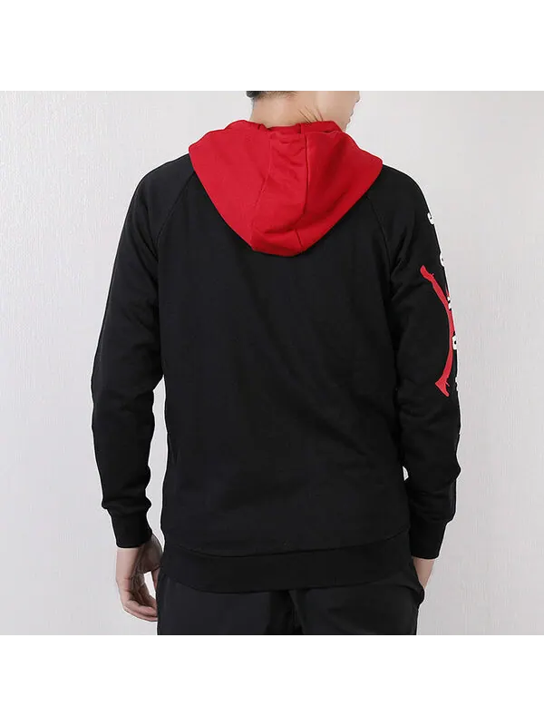 Куртка Air Jordan Basketball Knit Hooded Jacket Black — изображение 4 из 4, черный